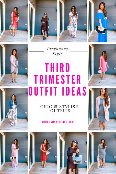 chic third trimester outfit ideas Simple Maternity Outfits, Affordable Maternity Clothes, Looks For Summer, Flannel Blazer, Maternity Clothes Summer, Best Places To Shop, 3rd Trimester, Nursing Wear, Places To Shop