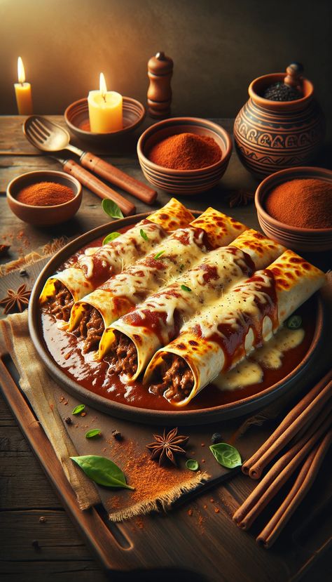 Dive into the heart of Mexican cuisine with our Beef Enchiladas! Brimming with seasoned beef, smothered in melted cheese and rich sauce, these enchiladas are a testament to comfort food at its finest. 🧀 ✨ Embrace the Rich, Comforting Flavors of Mexico ✨ 🔗 Click to discover the recipe and bring the warmth of Mexican cooking to your table! Food Enchiladas, Mexico Food, Beef Enchiladas, Mexican Cooking, Melted Cheese, The Recipe, Comfort Food, Sauce, Vision Board