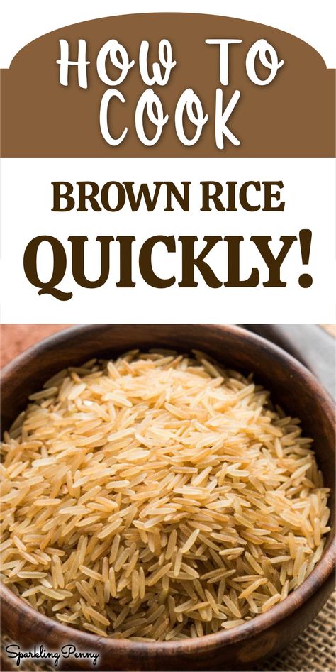 Get fluffy brown rice quickly every time without the guesswork. Fluffy Brown Rice, Microwave Brown Rice, Fulfilling Meals, Best Brown Rice, Cook Brown Rice, Brown Rice Cooking, Rice In The Oven, Short Grain Brown Rice, Rice In The Microwave