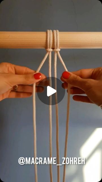 Diy Macrame Bow Hanger, Macrame Canopy Diy, Decorative Knots Diy, How To Make Rainbow Macrame, Macrame 3mm Diy, Macrame Hanger Tutorial, Small Macrame Projects Tutorial, Macrame Mobile Diy, Beginners Macrame Diy Tutorial