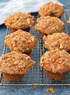 Pumpkin Pecan Crunch, Pecan Crunch, Pumpkin Streusel, Pumpkin Streusel Muffins, Pumpkin Puree Recipes, Once Upon A Chef, Pumpkin Muffin Recipes, Pumpkin Recipes Easy, Delish Desserts