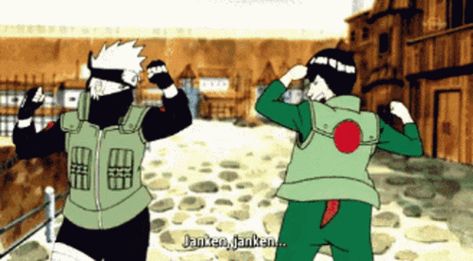 Naruto Anime GIF - Naruto Anime Dance - Discover & Share GIFs Kakashi And Guy, Kakashi Funny, Guy Dancing, Dance Gif, Dancing Gif, Naruto Kakashi, Naruto Funny, Anime Memes, Animated Gif