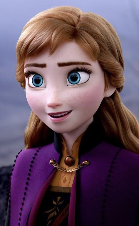 Princesa Anna Frozen, Princess Anna Frozen, Film Frozen, Ed Wallpaper, Princesas Disney Anime, Olaf's Frozen Adventure, Frozen Wallpaper, Anna Disney, Frozen Pictures