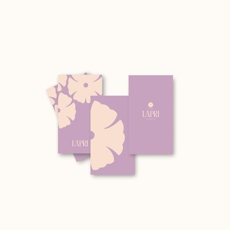 Certain shades of purple really evoke feelings of romance, femininity and creativity. Who wouldn’t want to take one of these pretty purple business cards. #businesscards #smallbusiness #branding #brandidentity #logos Insta Branding, Lilac Logo, Purple Logo, Pretty Purple, Creative Logo, Shades Of Purple, Brand Identity, Business Cards, Lilac