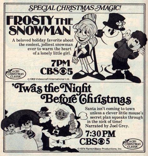 100 vintage Christmas TV specials & holiday episodes you might remember from the '70s & '80s - Click Americana Christmas Tv Specials, Custom Jewelry Ideas, Christmas Tv, Twas The Night Before Christmas, Childhood Memories 70s, Frosty The Snowman, Christmas Shows, Night Before Christmas, Twas The Night