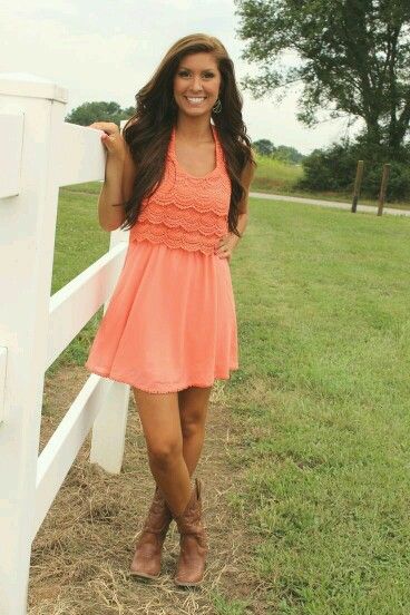 Cute for a country music concert Country Concert Dress, Concert Dresses, Cute Country Outfits, Country Dresses, Country Fashion, Country Concert Outfit, Country Farm, Country Outfits, Color Themes