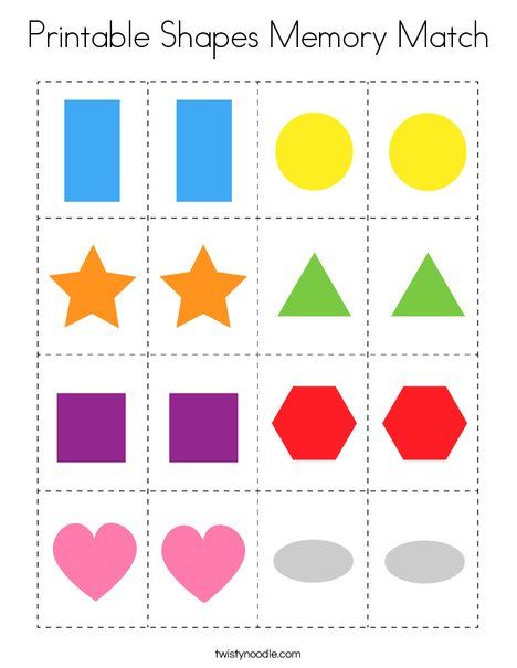 Color Math Activities, Match Worksheet, Matching Games For Toddlers, Lab Image, Shape Matching Game, Memory Activities, Shape Coloring Pages, Connect Four, Kindergarten Coloring Pages