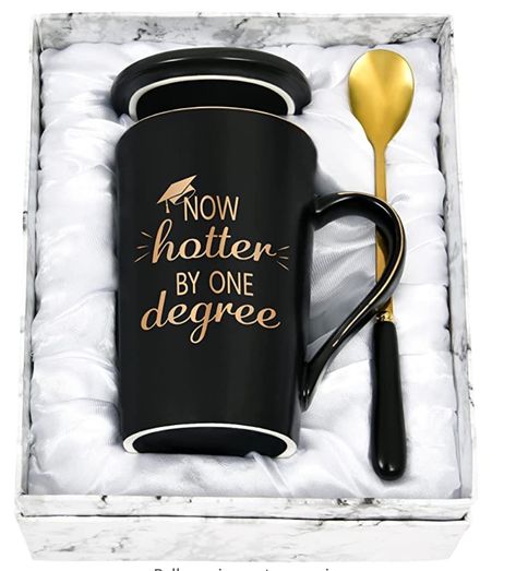 Graduation Gifts, Now Hotter By One Degree Coffee Mug, Graduation Gifts for Her Him Girls Friends, Christmas Gifts for Masters Degree Daycare Teacher Gifts, Preschool Teacher Gifts, Teacher Birthday Gifts, Daycare Teacher, Great Graduation Gifts, Graduation Gifts For Her, Christmas Birthday Gifts, Tiny Humans, Grad Gifts