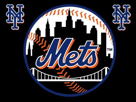 New York Mets Ny Mets Logo, New York Mets Logo, Mets Logo, Lets Go Mets, Baseball Ticket, Mets Baseball, Mlb Logos, Ny Mets, Colin Kaepernick