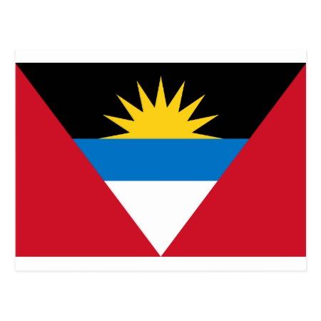 Antigua and Barbuda Flag Postcard - click to get yours right now!🌑More Pins Like This One At FOSTERGINGER @ PINTEREST 🌑No Pin Limits🌑でこのようなピンがいっぱいになる🌑ピンの限界🌑 Antigua Flag, Antigua And Barbuda Flag, Patriotic Symbols, Caribbean Homes, Africa Flag, African Flag, Lion Of Judah, African Countries, Antigua And Barbuda