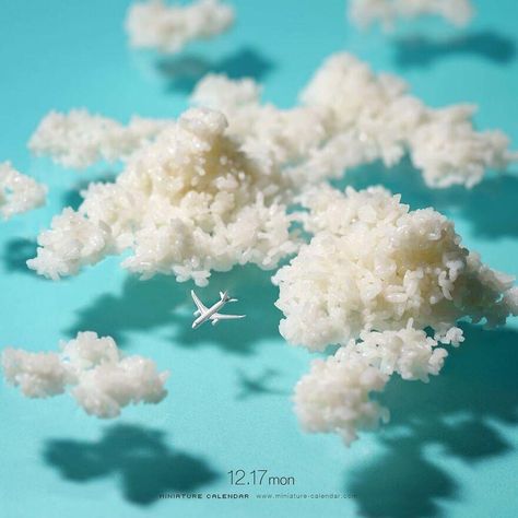 Tatsuya Tanaka, Miniature Calendar, Miniature Photography, Still Photography, Kumamoto, Tiny World, World Photography, Japanese Artists, Miniature Art