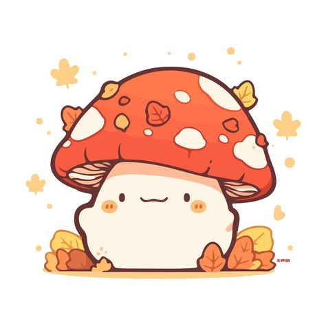 Halloween Mushroom, Mushroom Cute, Mushroom Png, Kawaii Mushroom, Fun Beauty Products, Tshirt Prints, Journaling Inspiration, Stamp Ideas, Sticker Png