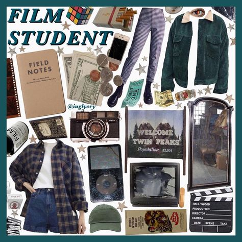 Film Major Outfit, Dream Hands, Trash Aesthetic, Niche Boards, Film Major, Theatre Outfit, Film Student, Fashion Journalism, Niche Aesthetic