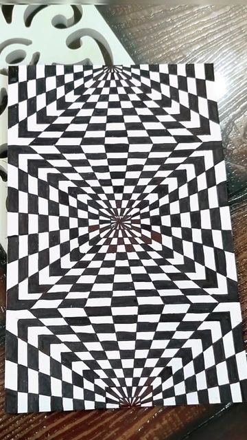 Sadhvi Singh on Instagram: "Illusion drawing #optical #illusion #drawing #easy #line #easy #3d" Optical Illusions Drawings Easy, Optical Illusions Drawings, 3d Drawing Techniques, Illusions Art, Drawing Anatomy, Optical Illusion Drawing, Illusion Drawings, 3d Optical Illusions, Art Optical