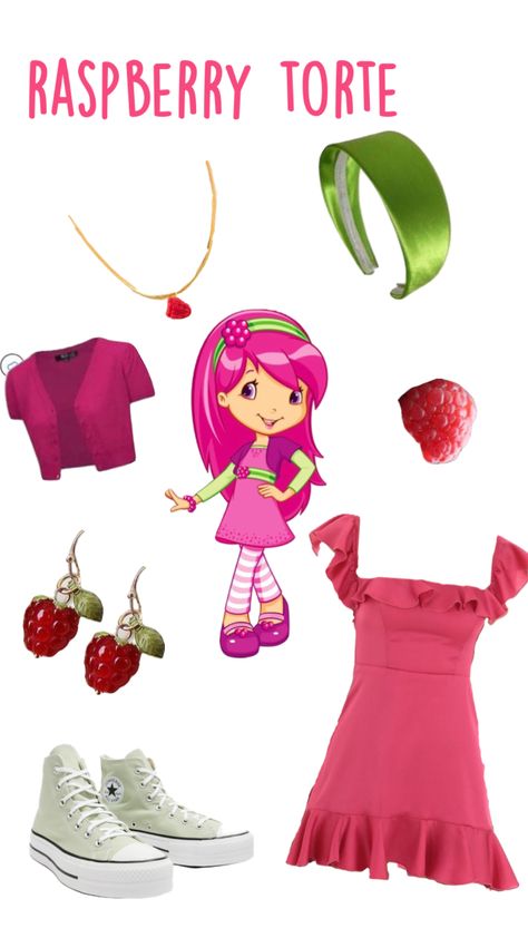 @islaocean2 halloween me Strawberry Shortcake Halloween Costume, Cake Costume, Strawberry Shortcake Outfits, Strawberry Shortcake Costume, Raspberry Torte, Cute Group Halloween Costumes, Strawberry Shortcake Characters, Duo Halloween Costumes, Halloween Costumes Friends