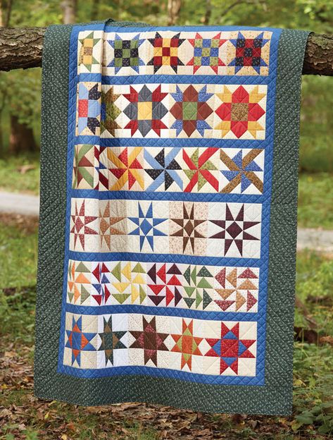 Row Quilts Ideas, Row By Row Quilts, Row Quilts, Row Quilt, Quilt Pattern Download, Medallion Quilt, Quilting Notions, Quilt Magazine, Sampler Quilts