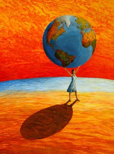 Women Of Earth, Time Is Now, Earth Color, Save Earth, Woman Painting, Strong Women, The Earth, Drawings, Canvas