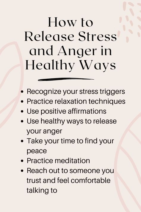 Everyone experiences anger and stress at some point in their lives. It's important to learn how to manage these feelings in healthy ways so that they don't negatively affect your mental and physical health. How To Control Your Anger, How To Manage Anger, Control Your Anger, Manage Anger, How To Release Anger, Release Anger, How To Control Anger, Mental And Physical Health, Relaxation Techniques