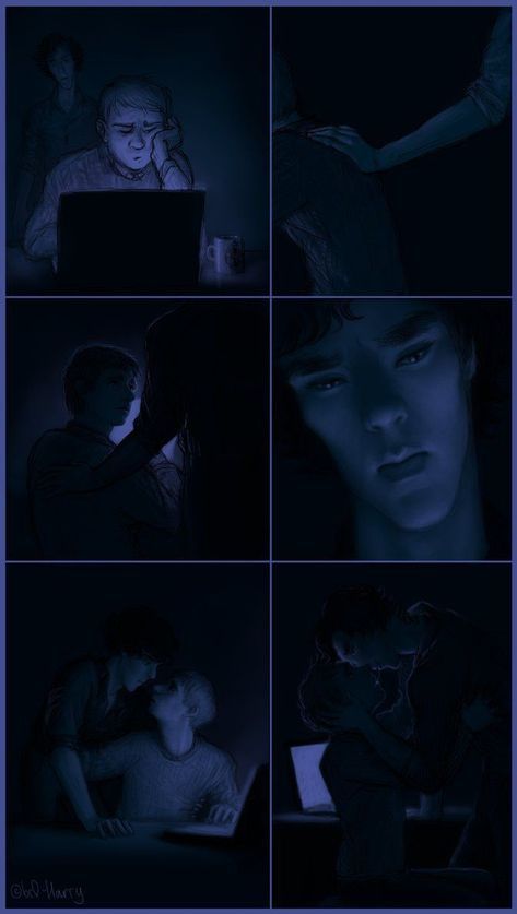 Johnlock Fanart, Sherlock Holmes John Watson, Benedict And Martin, Dr Watson, Sherlock Fanart, Spots On Face, Sherlock John, John Watson, Johnlock