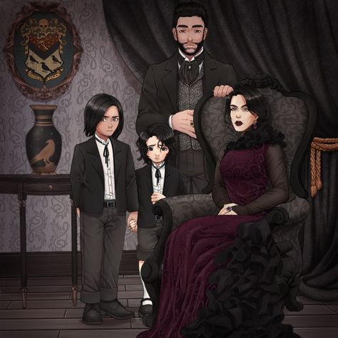 The Noble House Of Black, Noble House Of Black, House Of Black, Harry Potter Colors, Malfoy Family, Harry Potter Puns, Harry Potter Artwork, Black Family, Harry Potter Comics