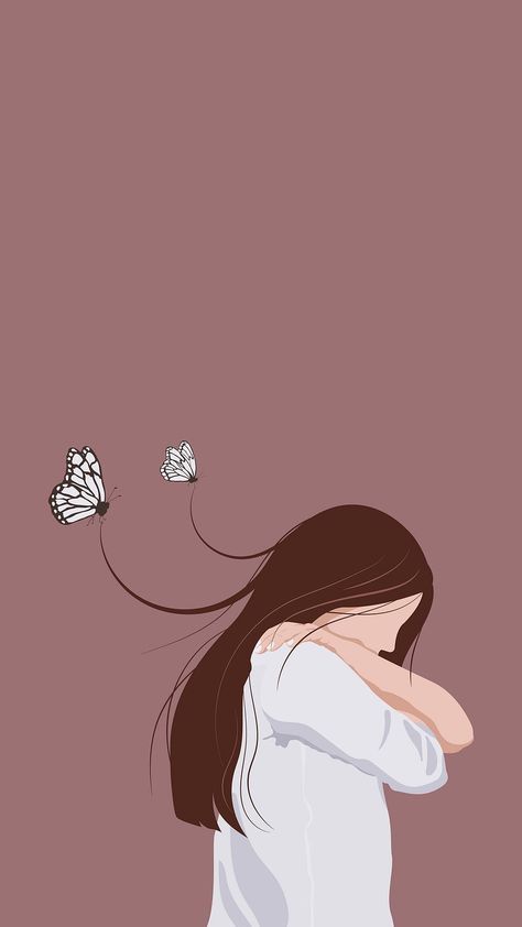 pin.it/2Oxqubz5n Health Illustration, Girls Wallpaper, Strong Girl, Illustration Art Girl, Cute Simple Wallpapers, Girly Art Illustrations, Strong Girls, No Face