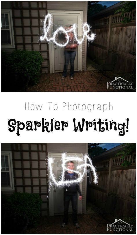 Learn how to photograph sparkler writing and trails with this simple step by step tutorial! Great for the 4th of July, weddings, or engagement shoots! Bag Hacks, Lighting Painting, Sparkler Photography, How To Photograph, Slow Shutter, Photography Help, Photography 101, Photoshop Tips, Photoshop Photography