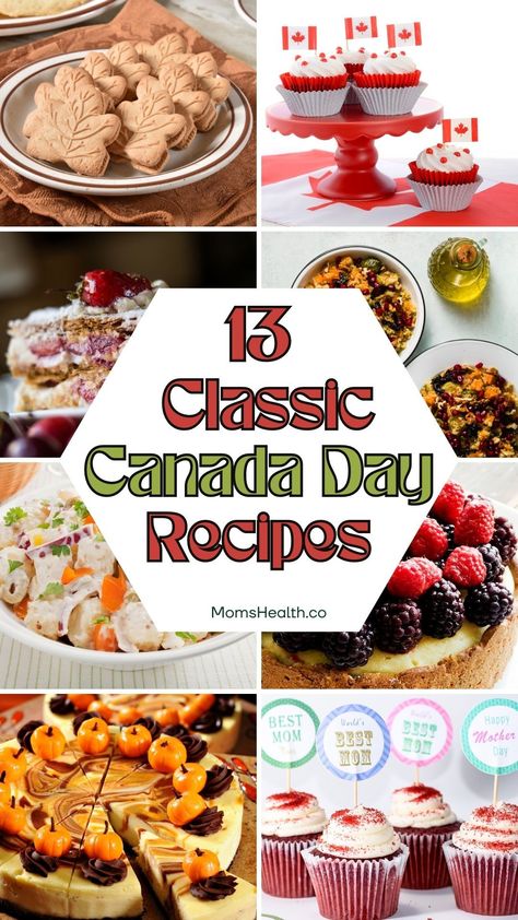 Happy Canada day! I have here a roundup of the most delicious, classic Canada Day recipes you can whip up in no time! Canada Day Food Appetizers, Canada Day Food Bbq, Canada Day Party Food, Canada Day Bbq Party Ideas, Canada Day Recipes, Canada Day Desserts, Canada Day Food, Homemade White Cakes, Chocolate And Raspberry Tart