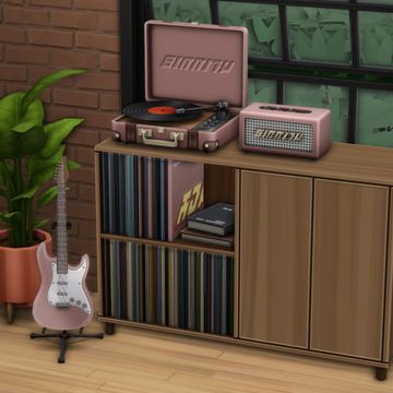 ✨ SIMMIFY MUSIC NOOK | myshunosun sur Patreon Sims 4 Music Box Cc, Sims Music Room, Vinyls Sims 4 Cc, Musician Sims 4 Cc, Sims 4 Myshunosun, Sims 4 Vynil, Sims Music Cc, Sims 4 Cc Instruments Patreon, Sims 4 Record Store Cc