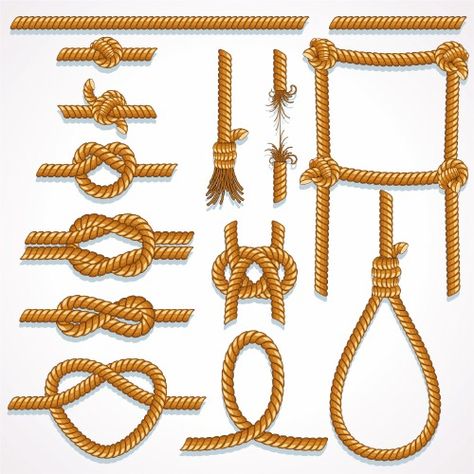 Scout Knots, Reef Knot, Camping Knots, Survival Knots, Knots Guide, Knots Diy, Rope Knots, Fishing Knots, Yandex Disk