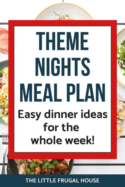 Theme Nights Meal Planning: Easy Dinner Ideas for Every Night of the Week Classic Beef Stew Recipe, Meal Planning Easy, Country Food, Classic Beef Stew, Delicious Family Dinners, Theme Nights, Beef Tips And Gravy, Meal Planning Menus, Mongolian Beef Recipes