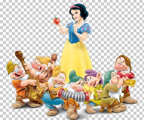 Sleepy Snow White, Snow White Magic Mirror, Snow White Characters, Cartoons Disney, Snow White Queen, Snow White Dwarfs, Disney Png, Seven Dwarfs Mine Train, Princess Illustration