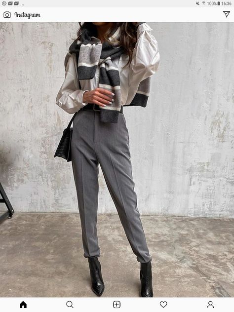 Fall Office Outfits, Oufits Casual, Office Casual Outfit, Womenswear Fashion, Winter Mode, Workwear Fashion, Outfit Look, Work Outfits Women, Looks Style