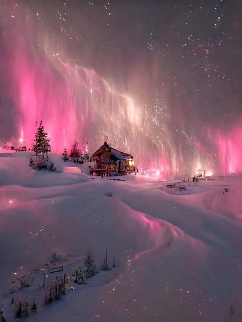 Naime Khan - Norway💚🇳🇴 Alberto Angela, Wallpapers Rosa, Northern Lights Photography, Lights Photography, Northern Lights Norway, Aurora Borealis Northern Lights, Christmas Scenery, Aesthetic Nature, Pretty Landscapes