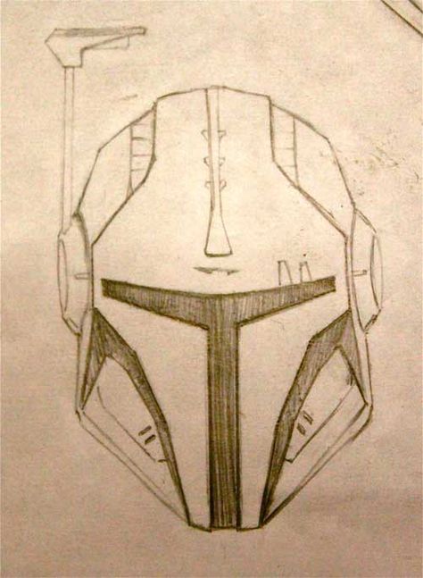 Helmet Drawing, Star Wars Bounty Hunter, Mandalorian Helmet, Mandalorian Armor, Mask Drawing, Tactical Helmet, Face Sketch, Star Wars Ships, Graffiti Drawing