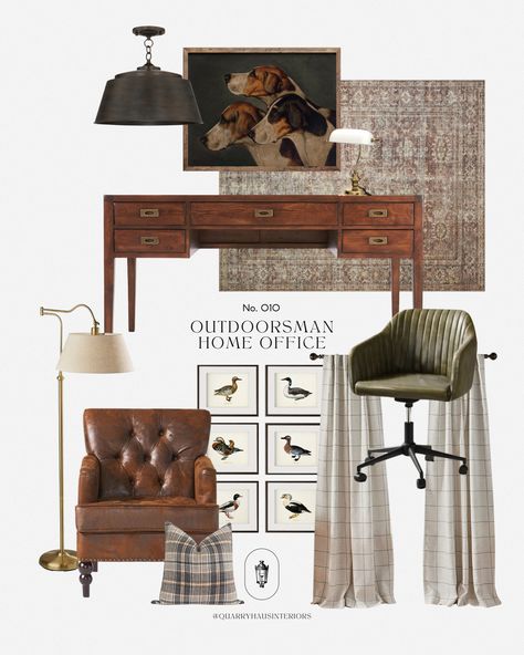 Shop 60" and other curated products on LTK, the easiest way to shop everything from your favorite creators. Office Design Board, Masculine Home Office, Masculine Office, Rustic Office, Guest Room Office, Up House, Design Board, Office Room, Office Inspiration