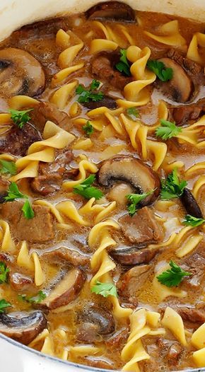 Stroganoff Soup Recipe, Beef Stroganoff Soup Recipe, Beef Stroganoff Soup, Stroganoff Soup, Hamburger Stroganoff Recipe, Hamburger Stroganoff, Soup Beef, Slow Cooker Beef Stroganoff, Ground Beef Stroganoff