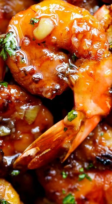 Honey Butter Shrimp Recipes, Honey Sauce For Shrimp, Browned Butter Honey Garlic Shrimp, Brown Sugar Shrimp, Honey Shrimp Stir Fry, Honey Garlic Shrimp Pasta, Honey Butter Old Bay Shrimp Recipe, Bourbon Shrimp Recipes, Shrimp Sauteed Recipes