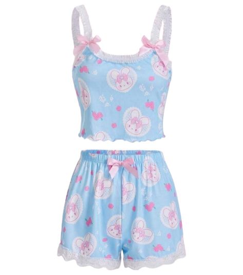 Kawaii Pajamas, Fashion Female, Cute Fashion, Pajamas, Closet, Blue, Clothes, Quick Saves, Kawaii