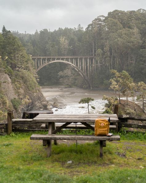 Officially back from my Northern California, Oregon & Washington trip 💚🌲 Let’s start documenting these dreamy places 🍃 Russian Gulch State Park is a beautiful coastal park in Mendocino County, California, known for its stunning ocean views, lush forests, and diverse trails. The park features a dramatic 36-foot waterfall, a unique blowhole, and miles of scenic hiking and biking paths. Popular spots include the Devil’s Punch Bowl, a sea cave that collapsed and formed a large chasm, and the Ru... Washington Trip, Mendocino California, Dreamy Places, Sea Cave, Oregon Washington, Ocean Views, A Sea, The Devil, Northern California