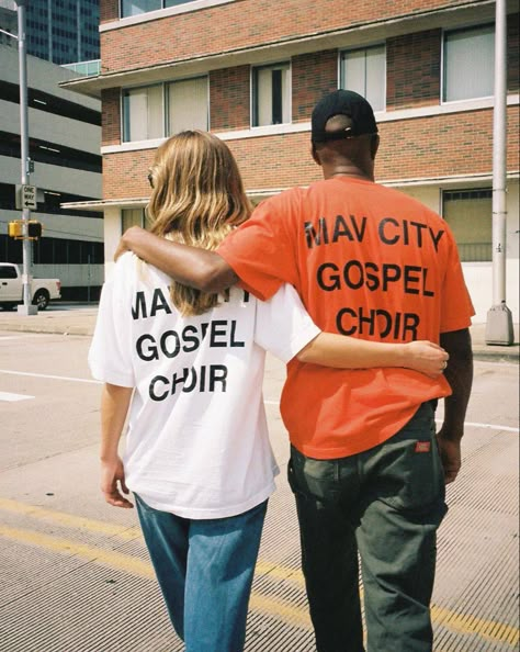 Choir Shirts, Maverick City Music, Maverick City, Streetwear Photoshoot, T-shirt Photography, Music Merch, Gospel Choir, Fashion Photography Inspiration, Clothing Photography