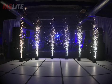 Sparkler firework machine Red Carpet Theme Party, Stage Effects, Indoor Fireworks, Sparklers Fireworks, Red Carpet Theme, Prom Themes, Gala Ideas, San Antonio Weddings, Wedding Sparklers