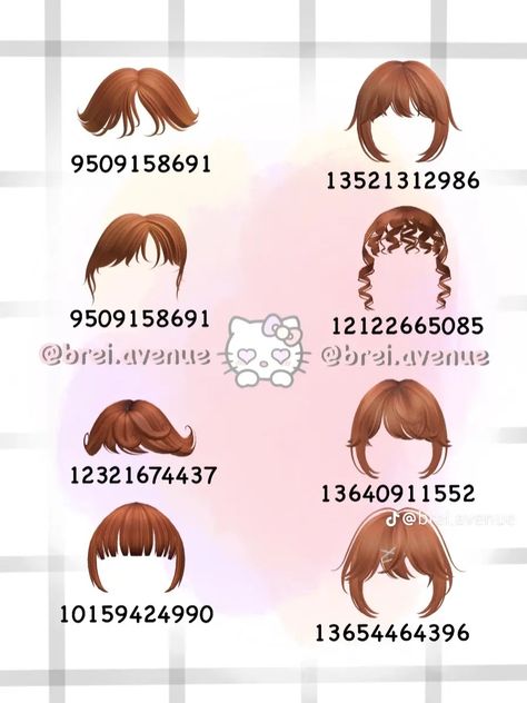 Ginger Hair Roblox Codes, Ginger Outfit Codes Berry Ave, Berry Avenue Ginger Outfit Codes, Berry Avenue Codes Ginger, Berry Avenue Ginger Hair Codes, Berry Avenue Codes Hair Ginger, Red Hair With Bangs, Brookhaven Codes, Brown Hair Roblox