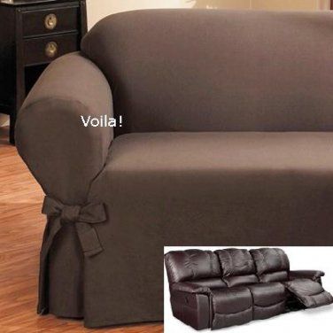 Leather Couch Covers, Reclining Sofa Slipcover, Leather Sofa Covers, Leather Sofa Couch, Couch Seats, Loveseat Covers, Recliner Couch, Sofa Inspiration, Recliner Cover