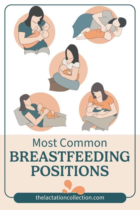 Learn about the most common breastfeeding positions and then delve into what breastfeeding positions work for you. Breastfeeding Positions Newborn, Breastfeeding Positions, Breastfeeding Tips, Little One, Health