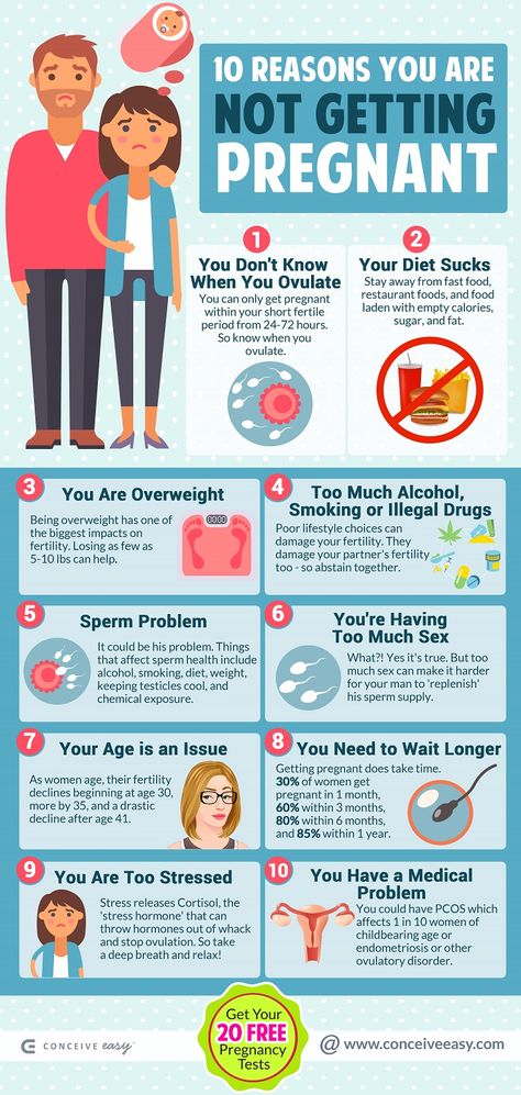 10 Reasons You Are Not Getting Pregnant Infographic Pregnancy Prep, Pregnancy Preparation, How To Get Pregnant, Fertility Foods, Education Tips, Fertility Health, Pregnancy Problems, Irregular Periods, Fertility Diet