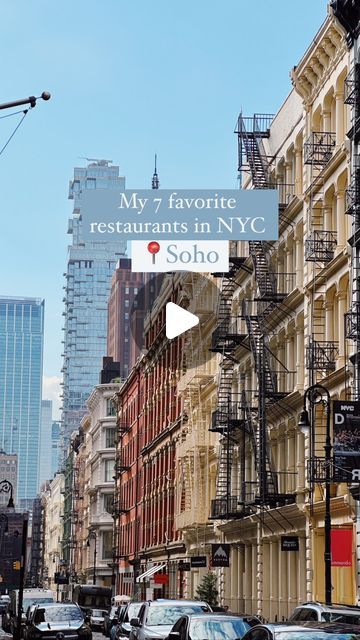 Caleb Thill on Instagram: "Drop some of your favs in the comments too! 🥰😋 #nyc #soho #mytinyatlas #nyceats #nycfoodie #timeoutnewyork" New York In January, Soho Nyc, Nyc Restaurants, January 12, Time Out, Soho, New York, Travel, On Instagram