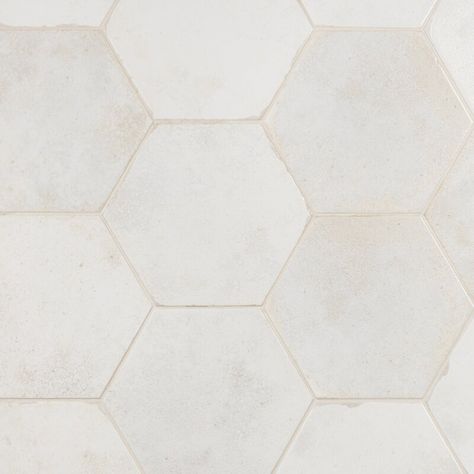 Off White Hexagon Tile Bathroom, White Hexagon Tile Kitchen Floor, Hexagon Floor Bathroom, White Hexagon Bathroom Floor, Hexagon Tile Kitchen Floor, Hexagon Backsplash Kitchen, White Hexagon Tile Bathroom, Hexagon Tile Kitchen, Hexagon Floor Tile