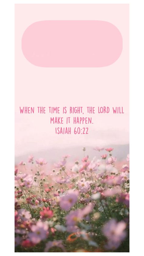 Isaiah 60:22 🥰 Christian Pink Wallpaper, Isaiah 60 22 Wallpaper, Music And The Brain, Isaiah 60 22, Bible Verse Background, Prayer Journal, Pink Wallpaper, God Is Good, Worship