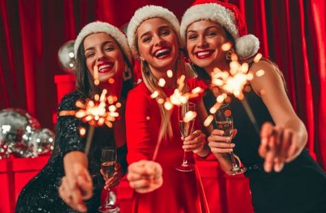 Party Instagram Captions, Party Dress Classy Elegant, Work Christmas Party Dress, Christmas Party Dress Classy, New Years Instagram Captions, Party Captions, Work Christmas Party, Latina Outfit, Office Christmas Party