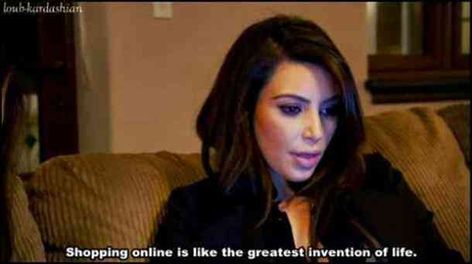 When you're addicted to online shopping. #kardashians #kimkardashian #kardashianquotes #quotes #memes #funnymemes #KUWTK Follow us on Pinterest: www.pinterest.com/yourtango Ugly Crying Face, Kardashian Quotes, Kardashian Memes, Shirin David, Whatever Forever, Fresh Makeup, Perfect Selfie, Senior Quotes, Keeping Up With The Kardashians